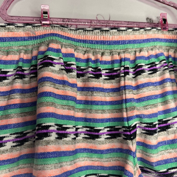 Billabong shorts swim suit material stretchy Aztec tribal boho pattern pastel - Picture 4 of 7